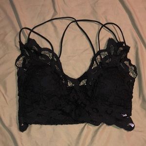 Black Pineapple cup bralette